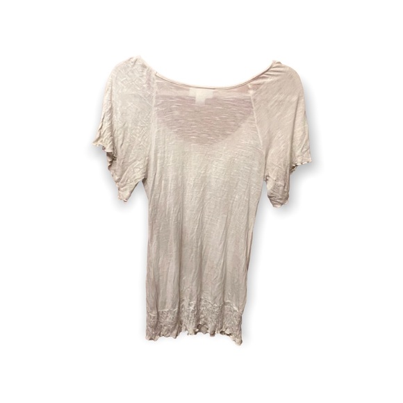 Belle du Jour Women’s Blouse Cream 100% Rayon Sz Medium - Picture 2 of 11